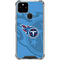 NFL Tennessee Titans Double Vision Google Pixel 5 Clear Case